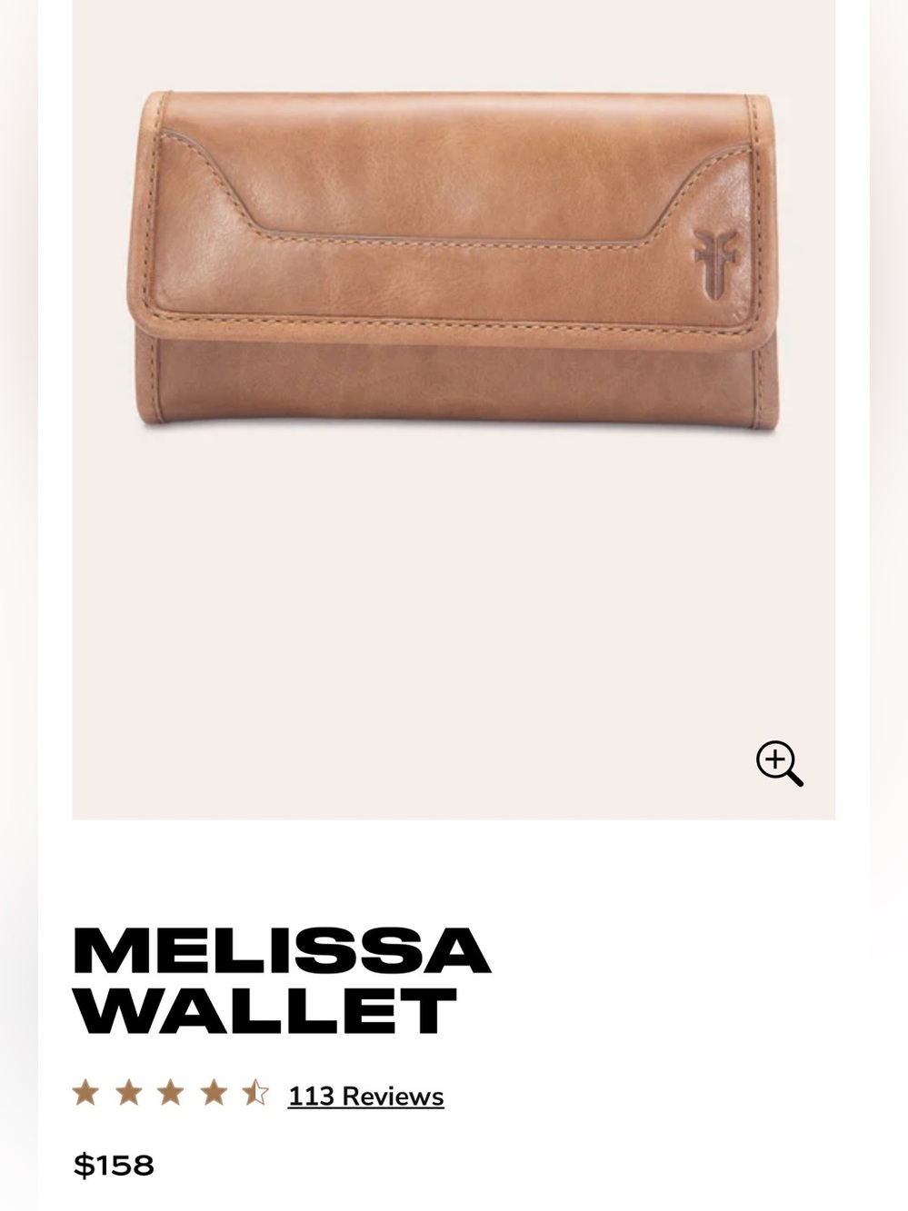Frye Melissa Trifold Wallet